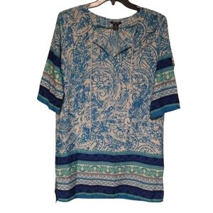 5th & Love Sleeve Dress Swimsuit Cover Up Medium